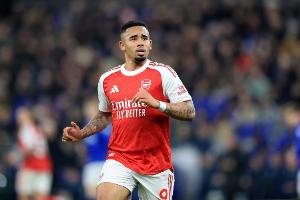 意天空:那不勒斯有意热苏斯,阿森纳对其要价1800万英镑