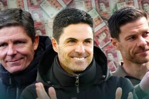 英超主帅年薪:塔帅1500万镑居首!阿隆索1150万第2,马帅1000万