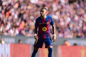 ESPN:拉菲尼亚将成为巴萨第一队长,后者队史首次由巴西球员出任