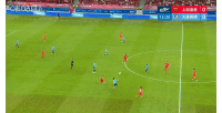 英博1-0领先海港!颜骏凌铲倒对手麦麦提江判罚点球,斯坦丘点射