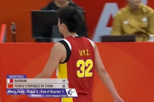 开局就杀疯了!中国男篮首节32-11领先巴林21分!投篮19中12