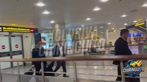 六台:葡足协主席凌晨2点抵达丹麦,被追问是否为C罗而来未予回应