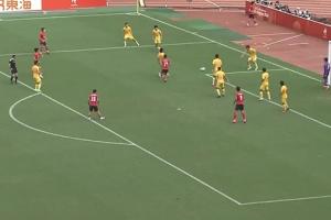 U23国足1-1被扳平!韩国利用角球头球破门,徐彬解围送角球!