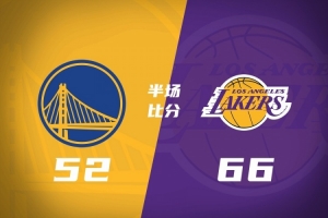 半场战报-湖人领先勇士14分 东契奇23+6 凯斯勒7中7 库里20分